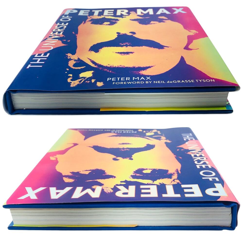 The Universe of Peter Max Signed Hardcover Book First Printing 2013 - Picture 4 of 13